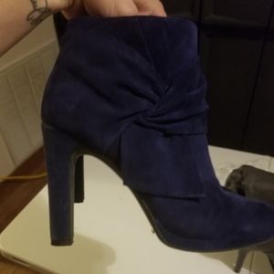 Dark blue booties